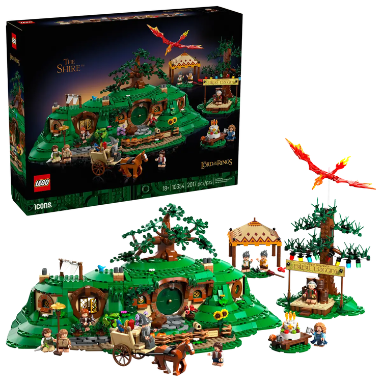 Senhor dos Anéis | Condado é tema de novo set de LEGO; confira 7