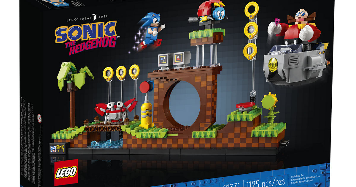 Obter o Visual de LEGO® para Sonic