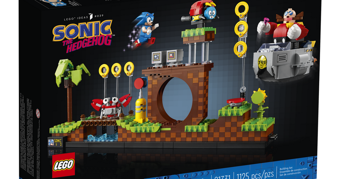 LEGO anuncia novos sets de Sonic