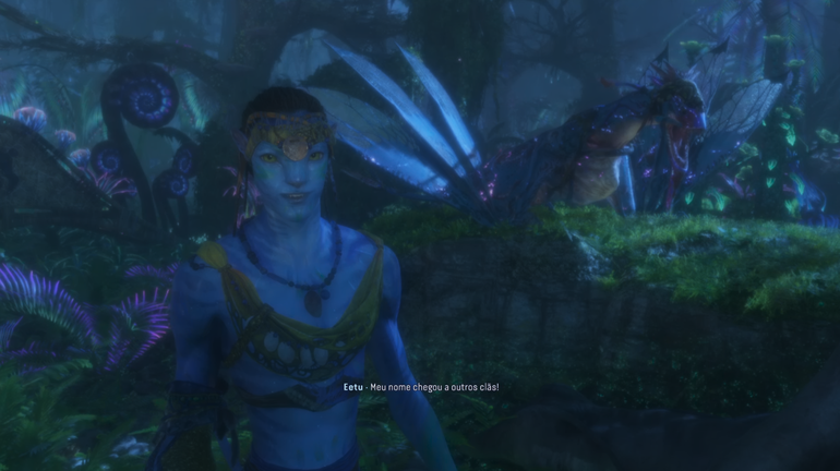imagem de gameplay de avatar frontiers of pandora