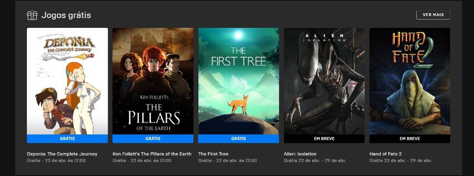 Epic Games Store oferece novo jogo grátis nesta quinta (2)