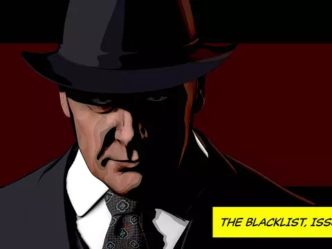 Cena de animação de episódio de The Blacklist