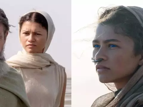 Zendaya posa com livros de Duna e A Odisseia; veja