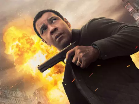 Denzel Washington em imagen promocional de O Protetor 2 (Columbia Pictures/Divulgação)