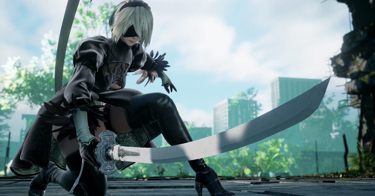 2B, de NieR: Automata, é anunciada como personagem de SoulCalibur VI