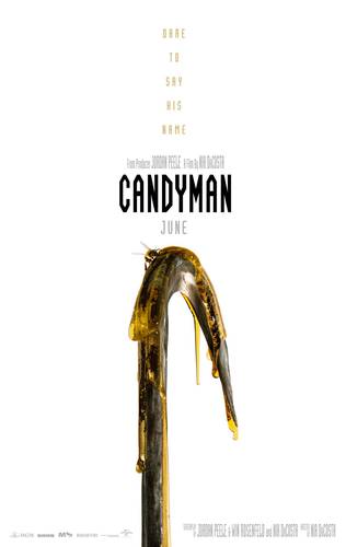 Cartaz do reboot de Candyman por Jordan Peele
