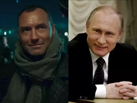 Wizard of Kremlin | Jude Law aparece como Vladmir Putin em fotos do set do filme
