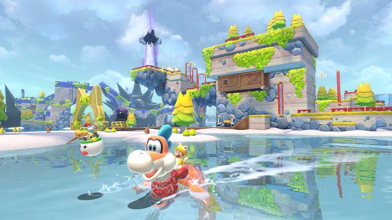 Análise  Super Mario 3D World + Bowser's Fury mistura fogo e tranquilidade  - Canaltech