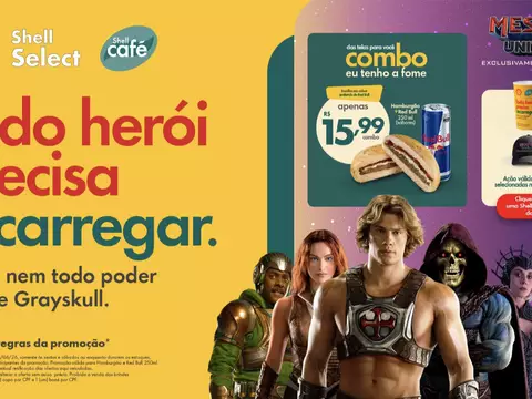 Mestres do Universo e Shell Select se juntam para promoção épica; saiba tudo