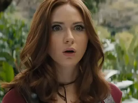 Karen Gillan em Jumanji/Reprodução