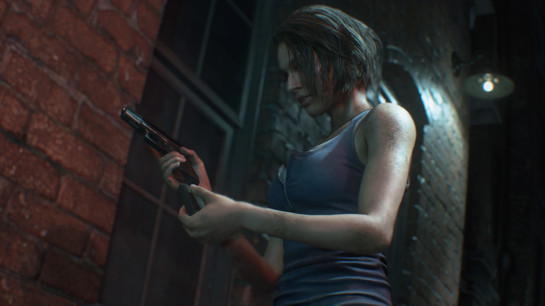 Jill em Resident Evil 3.