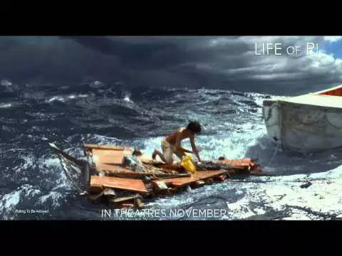 As Aventuras de Pi | O náufrago e o tigre nos primeiros comerciais do filme
