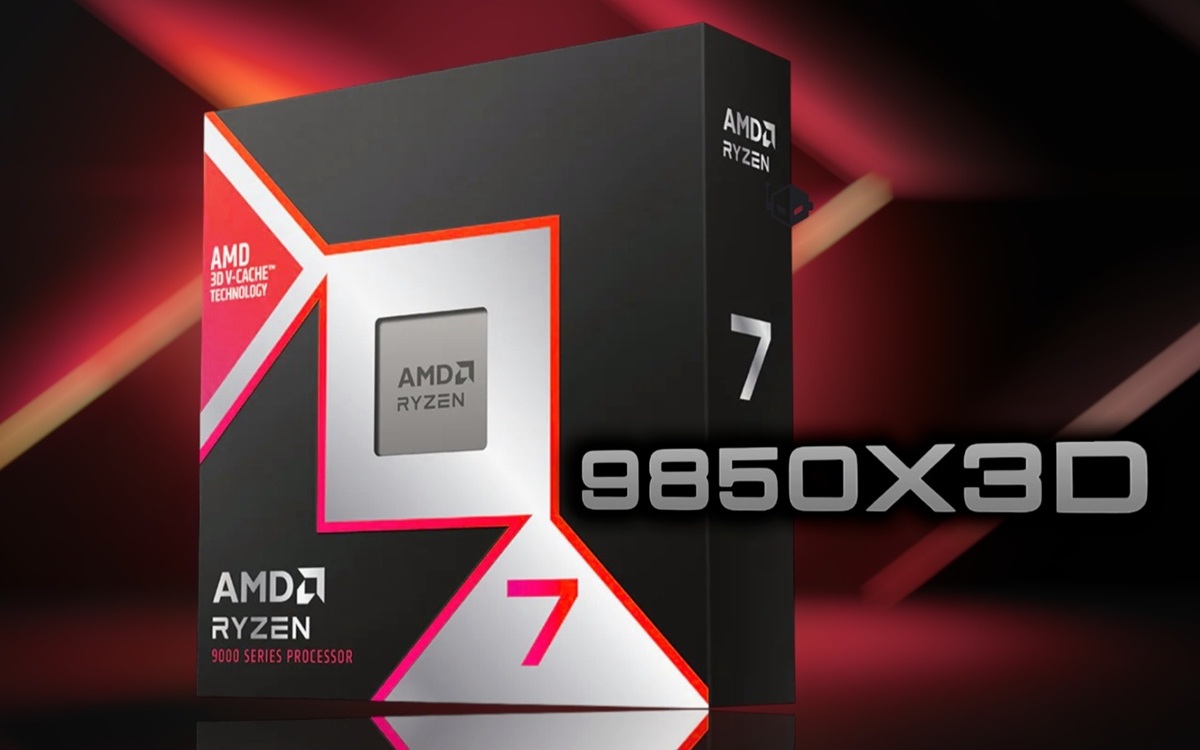 AMD lança nova linha de processadores Ryzen 7 9850X3D em janeiro