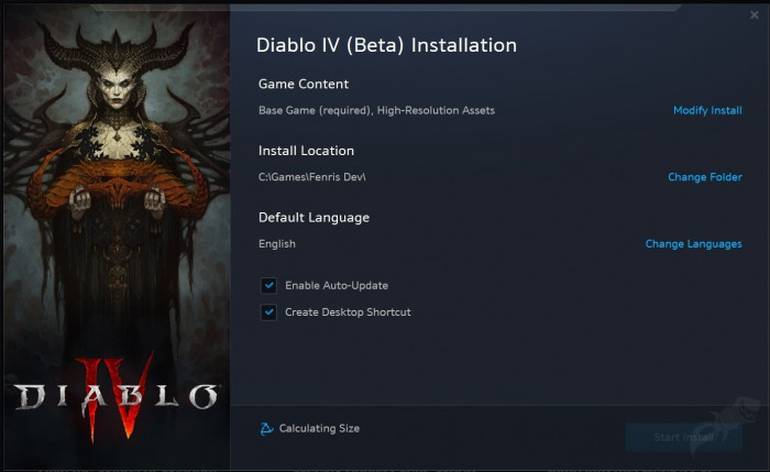 Imagem gerada pelos arquivos do launcher battle.net do beta de Diablo 4