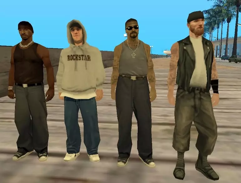 GTA: San Andreas tem pedestres que o jogo quer que você mate