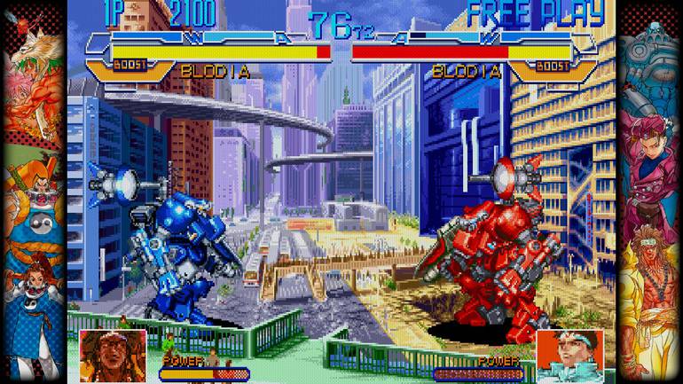 Cyberbots: Fullmetal Madness (Arcade) traz brigas de robôs