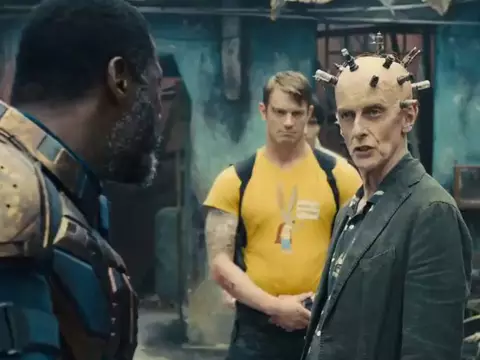 Peter Capaldi em O Esquadrão Suicida, de James Gunn