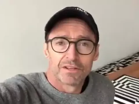 Reprodução/Hugh Jackman/Twitter