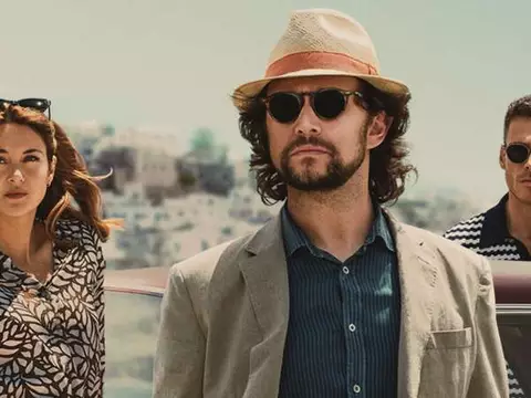 Shailene Woodley, Joseph Gordon-Levitt e Richard Madden, em cartaz de Calor Mortífero