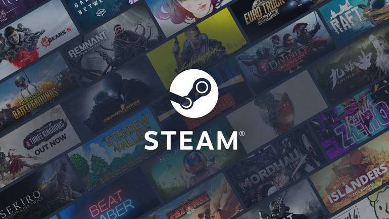 Imagem do logo do Steam