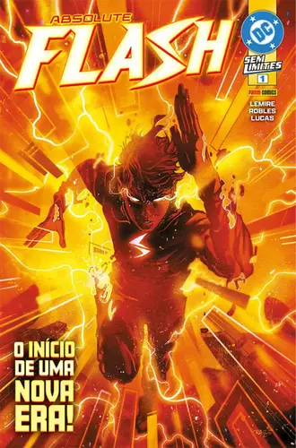 Capa da HQ Absolute Flash