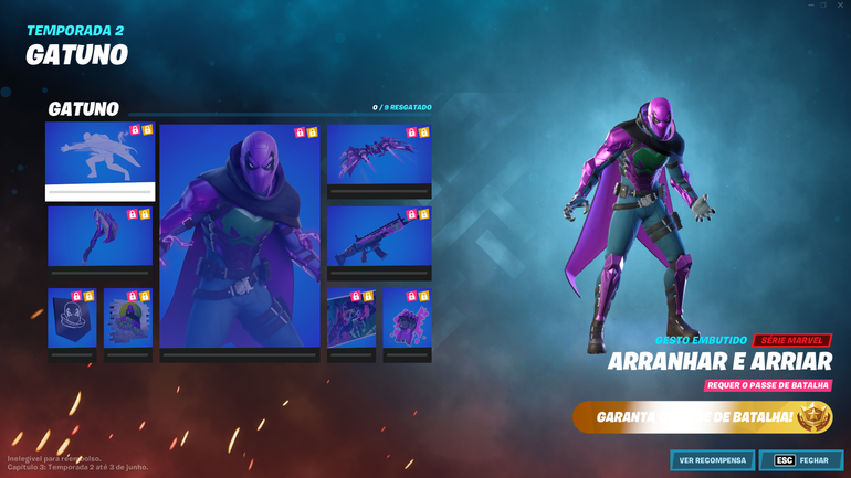 Fortnite: Modo Arena dá skin ao fim da temporada; como pegar