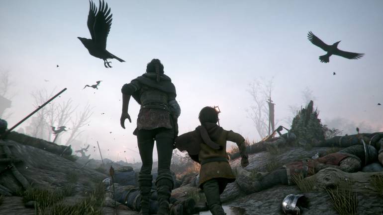 Escape in A Plague Tale: Innocence.