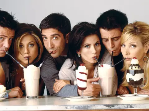 Os 6 protagonistas de Friends