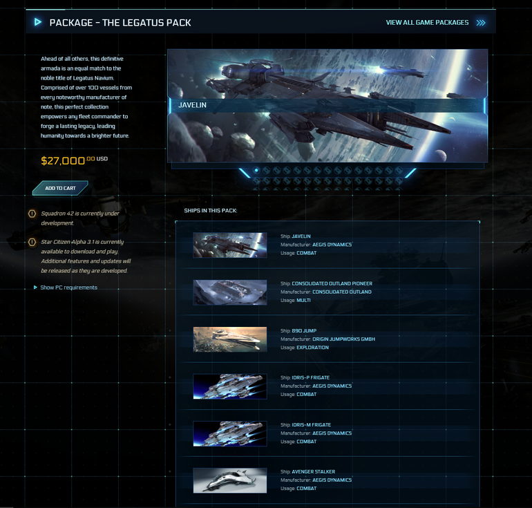 Comprar Star Citizen Other