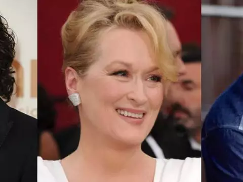 Kit Harington, Meryl Streep e David Schwimmer (Reprodução/Montagem Omelete)