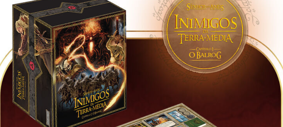 Inimigos da Terra-Média: Novo Board Game Brasileiro de O Senhor dos Anéis Promete Aventuras Épicas
