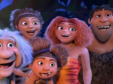 Os personagens de The Croods: Family Tree (Divulgação)