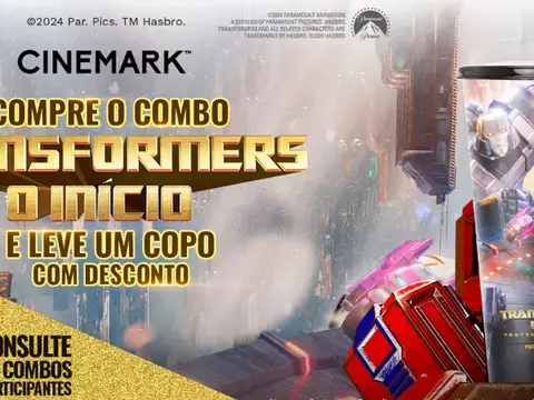 Cinemark lança combo de Transformers: O inicio
