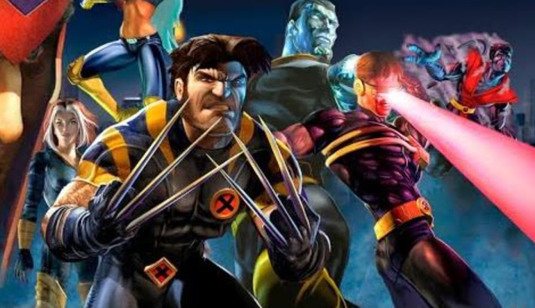 X-Men reunidos.