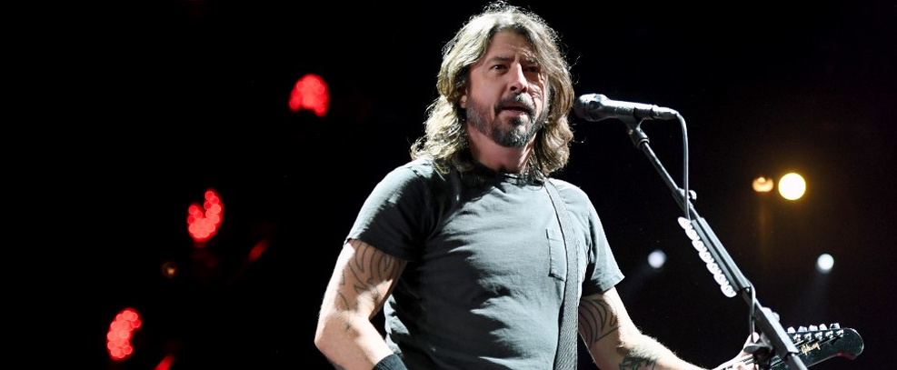 Dave Grohl, do Foo Fighters (via Ethan Miller/AFP)