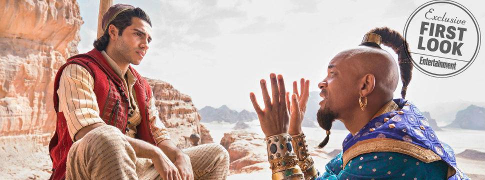 Sem Gênio azul?! Will Smith dá explicação sobre polêmica do live-action  de Aladdin e acalma fãs - Hugo Gloss