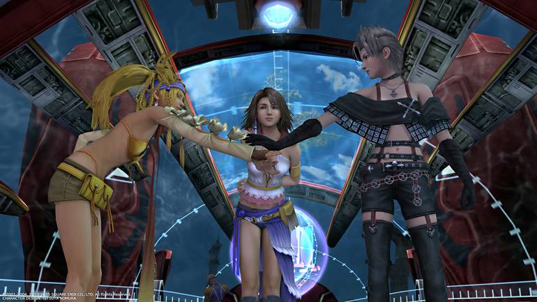 Yuna em Final Fantasy X-2.