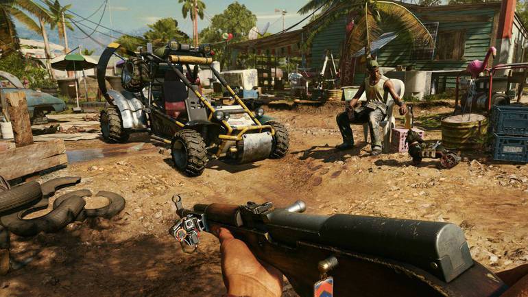 Primeira pessoa em Far Cry 6.