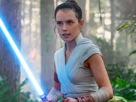 Daisy Ridley como Rey em Star Wars (Lucasfilm/Divulgação)