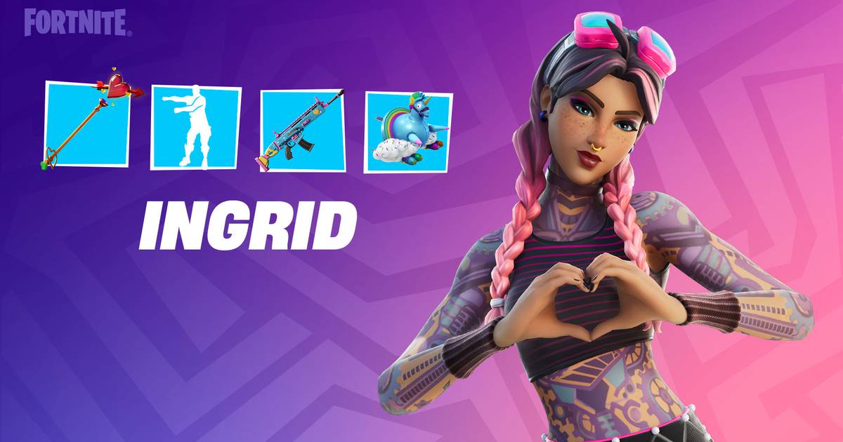 Fortnite: Ingrid ganha pacote de skins no jogo; saiba mais