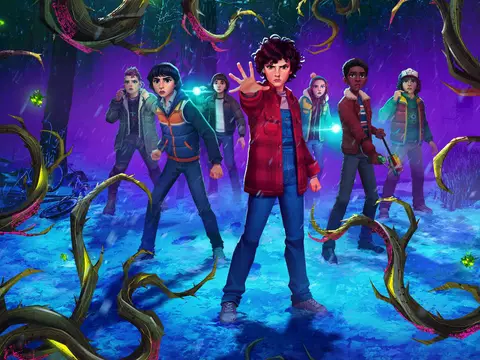 Corte do pôster de Stranger Things: Histórias de 85