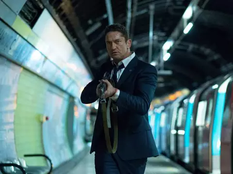 Invasão a Londres | Gerard Butler está em uma perseguição de carro no novo vídeo