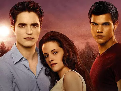 Robert Pattinson, Kristen Stewart e Taylor Lautner (Divulgação)