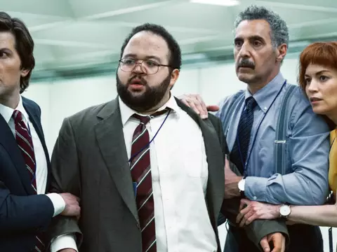 Cena de Ruptura, dentro dos escritórios da Lumon Industries