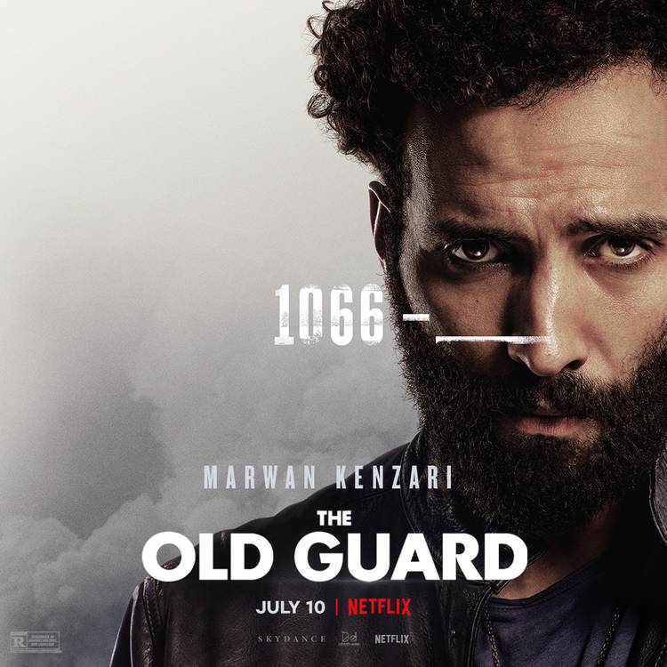 Personagens de The Old Guard ganham novos cartazes da Netflix