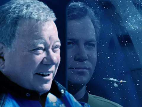 Pôster de Shatner in Space (Prime Video/Divulgação)