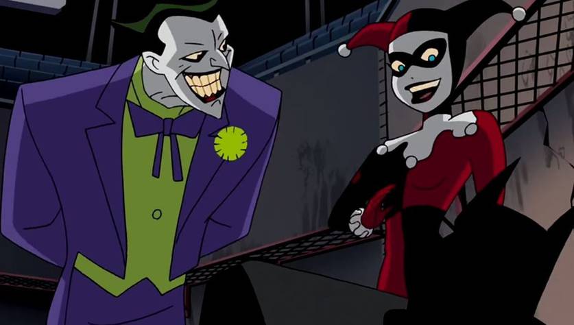 Coringa e Arlequina em Batman: A Série Animada/Divulgação