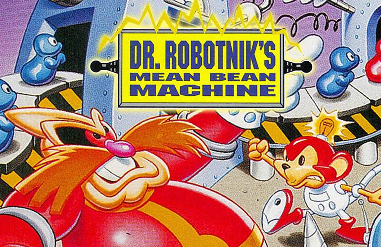 Tela de Dr. Robotnik’s Mean Bean Machine.