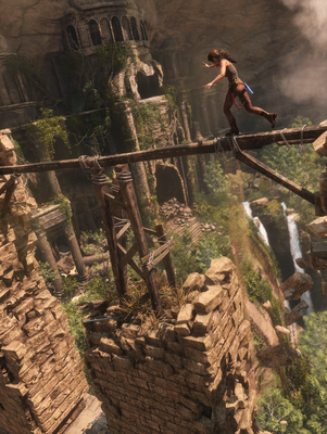 Rise of the Tomb Raider mostra sequência eletrizante de Lara em ação