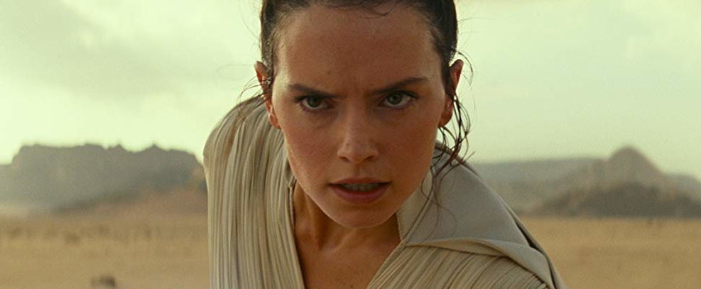 Daisy Ridley como Rey em Star Wars: A AscensÃ£o Skywalker